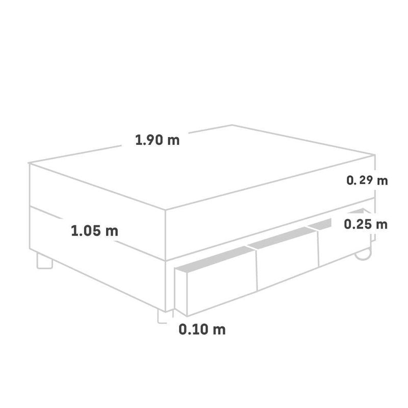 Cama-con-Cajones-Pocket-Advance-Charcoal-1.5-plazas
