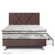 Dormitorio con Cajones Pocket Advance Loft Chocolate 1.5 plazas