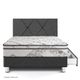 Dormitorio con Cajones Pocket Advance Charcoal 1.5 plazas