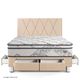 Dormitorio con Cajones Pocket Advance Champagne Queen