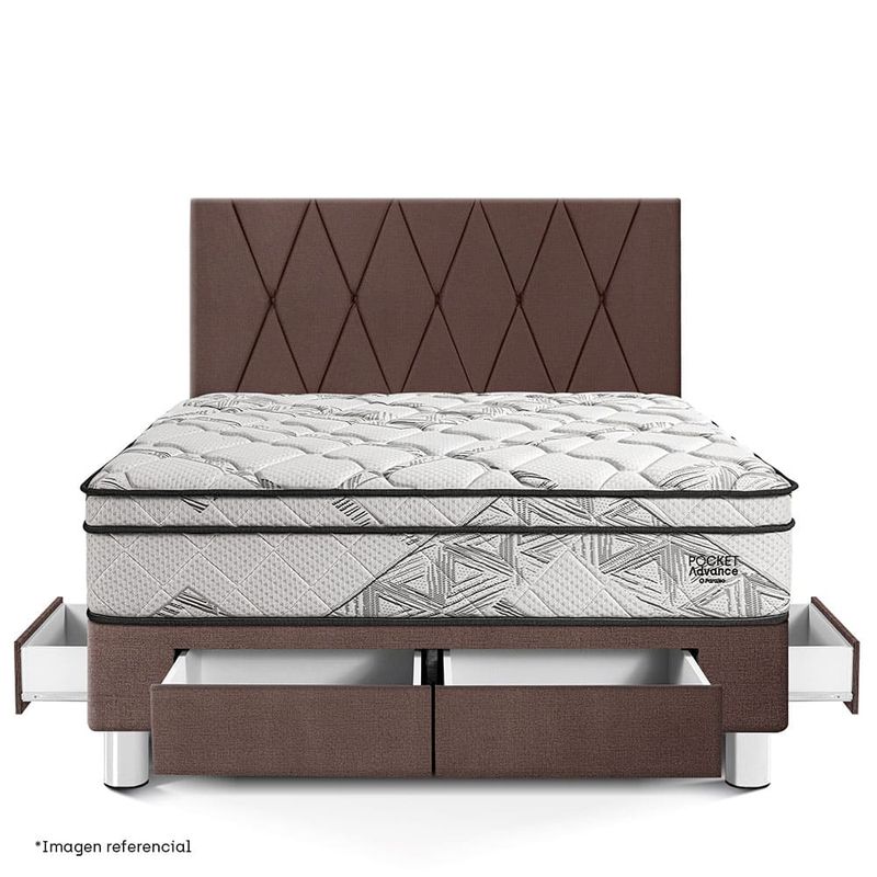 Dormitorio-con-Cajones-Pocket-Advance-Chocolate-King