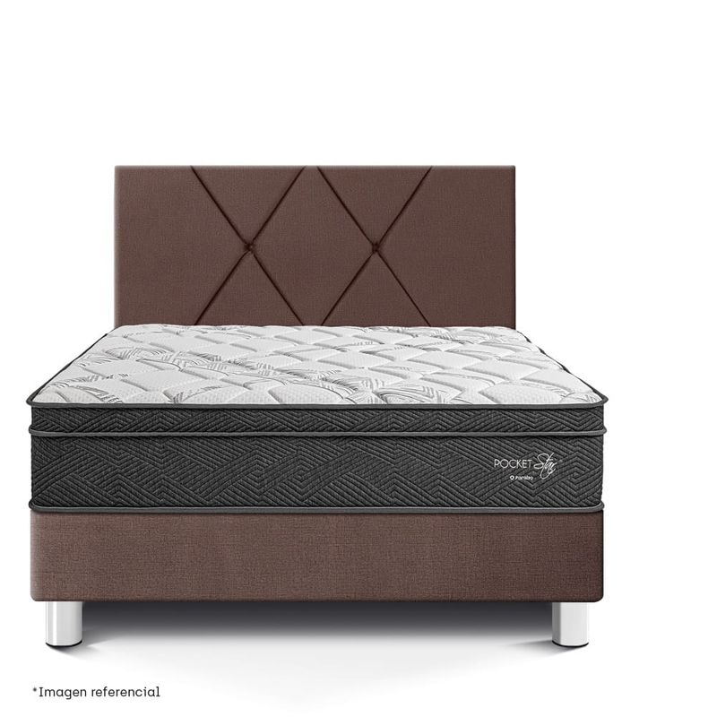 Dormitorio Pocket Star Chocolate | 1.5 plazas