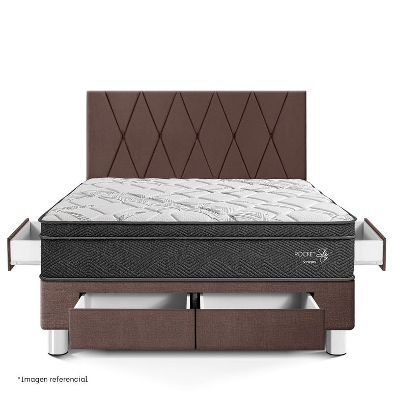 Dormitorio-con-Cajones-Pocket-Star-Chocolate-|-King