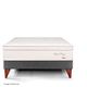 Cama Europea Royal Prince Firme Gris | 1.5 plazas