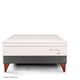 Cama Europea Royal Prince Firme Gris | 2 plazas