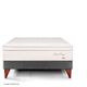 Cama Europea Royal Prince Firme Gris | Queen