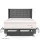Dormitorio Royal Prince con cajones Gold Firme 2 plazas