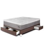 Cama con Cajones Royal Balanzze Chocolate | 2 plazas