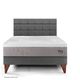 Dormitorio Europeo Royal Balanzze Blocks Gris | King