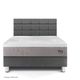 Dormitorio Royal Balanzze Blocks Gris Queen