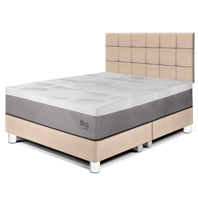 Dormitorio Royal Balanzze Blocks Champagne King