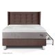 Dormitorio con cajones Royal Balanzze Gold Chocolate 1.5 plazas