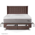Dormitorio con Cajones Royal Balanzze Gold Chocolate | King