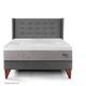 Dormitorio Europeo Royal Balanzze Gold Gris 2 plazas