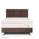 Dormitorio Royal Prince Blocks Flexible Chocolate 1.5 plazas