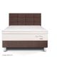 Dormitorio Royal Prince Blocks Flexible Chocolate 2 plazas