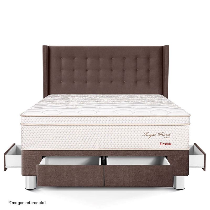 dormitorio-royal-prince-con-cajones-gold-flexible-chocolate-king-1