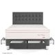 Dormitorio con Cajones Royal Prince Firme Gris | King