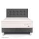 Dormitorio Royal Prince Firme Gris | 2 plazas