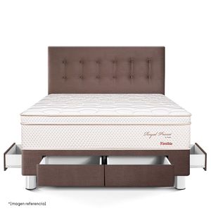 Dormitorio Royal Prince con cajones Flexible | Queen