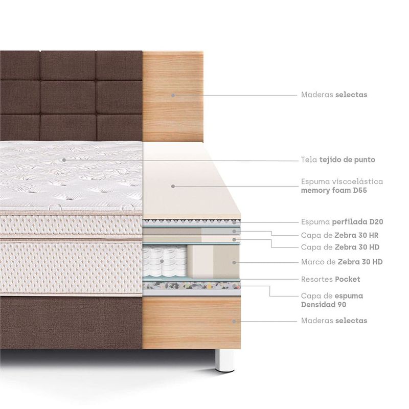 Dormitorio Royal Dynasty Blocks | 2 plazas