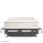 Cama con Cajones Royal Crown Gris | King