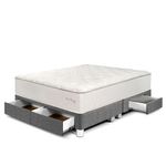 Cama con Cajones Royal Crown Gris | King