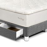 Cama con Cajones Royal Crown Gris | King