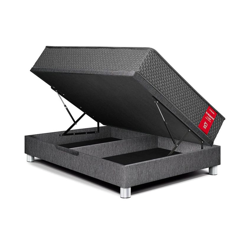 Dormitorio Boxet Blocks Su Majestad Gris | 2 plazas