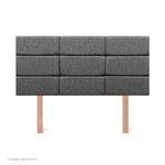 Dormitorio Boxet Blocks Su Majestad Gris | 1.5 plazas