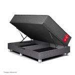 Cama Boxet Su Majestad Gris | Queen