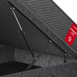 Cama Boxet Su Majestad Charcoal | Queen