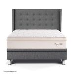 Dormitorio Boxet Gold Royal Cloud Gris | Queen