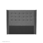 Dormitorio Boxet Gold Royal Cloud Gris | Queen