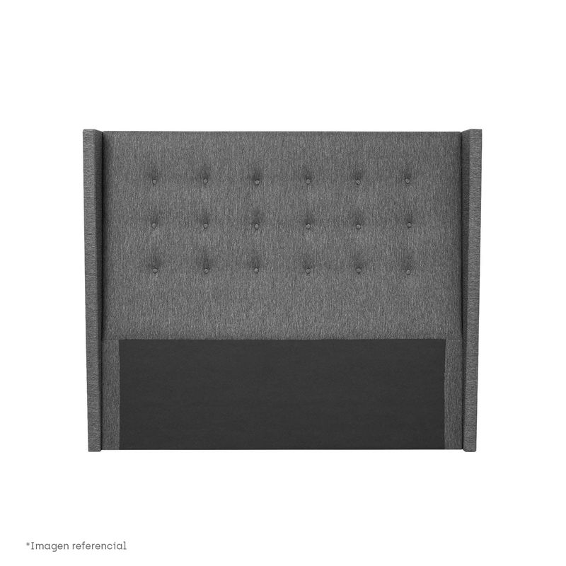 Dormitorio Boxet Gold Royal Cloud Gris | Queen