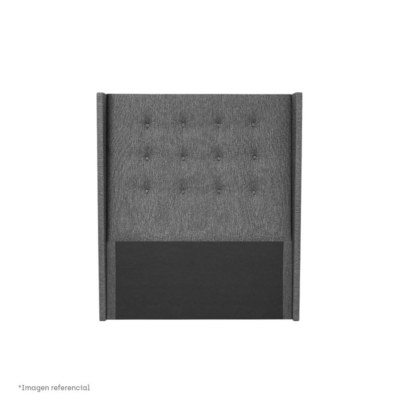 Dormitorio Boxet Gold Royal Cloud Gris | 1.5 plazas