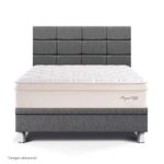 Dormitorio Boxet Blocks Royal Cloud Gris | 2 plazas