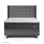 Dormitorio Boxet Gold Pocket Star Gris | 2 plazas