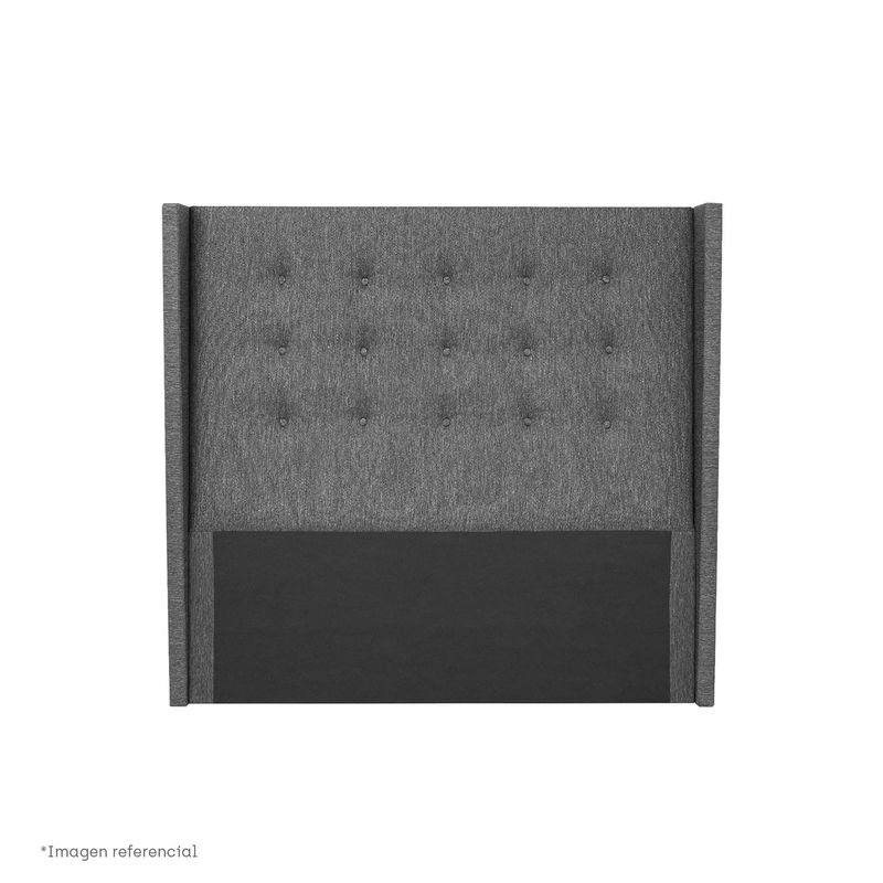 Dormitorio Boxet Gold Pocket Star Gris | 2 plazas