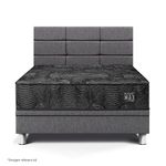 Dormitorio Boxet Blocks Pocket Max Black Gris | 1.5 plazas
