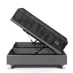 Dormitorio Boxet Blocks Pocket Max Black Gris | 1.5 plazas