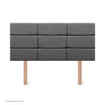 Dormitorio Boxet Blocks Pocket Max Black Gris | 1.5 plazas