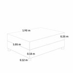 Cama Cónsul Black | 1.5 plazas