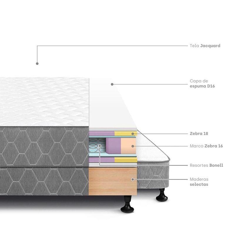 Cama Standard Diván | 1.5 plazas