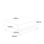 Cama Standard Diván | 2 plazas