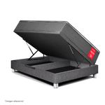Cama Boxet Super Star Gris | 2 plazas