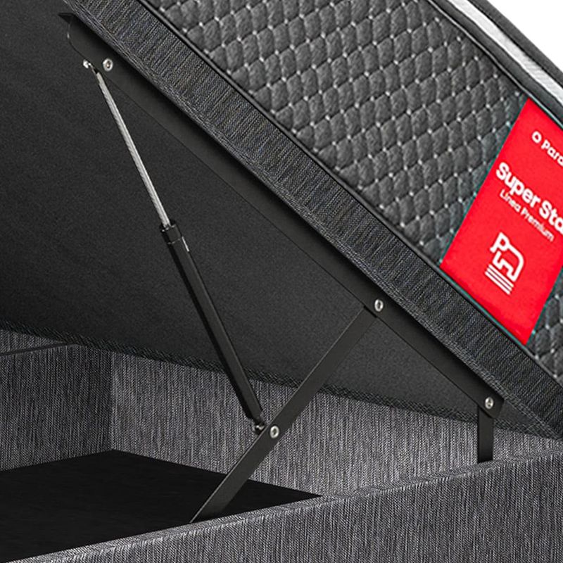 Cama Boxet Super Star Gris | Queen