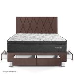 Dormitorio con Cajones Pocket Star Loft Chocolate | King