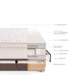 Cama con Cajones Royal Cloud Chocolate | King