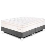 Cama Royal Cloud Gris | Queen